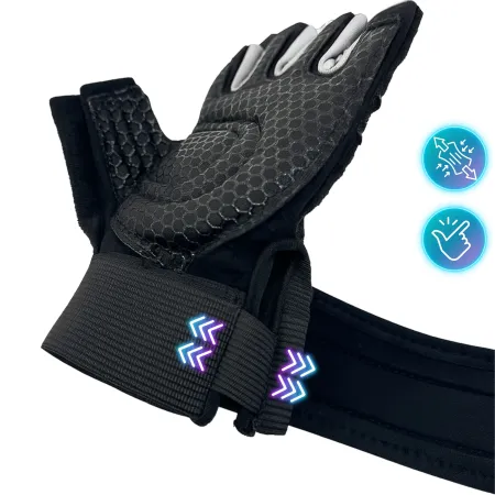 Rękawiczki treningowe z usztywniaczem nadgarstka 2 w 1, rozmiar S