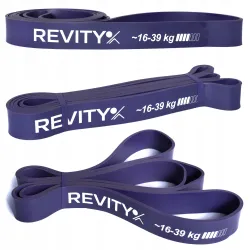 Guma oporowa do ćwiczeń Power Band, 1 szt., fioletowy, 16-39 kg