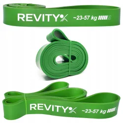 Guma oporowa do ćwiczeń Power Band, 1 szt., zielony, 23-57 kg