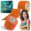 Taśma kinezjologiczna Recovery, 5cm x 5m, pomarańczowy