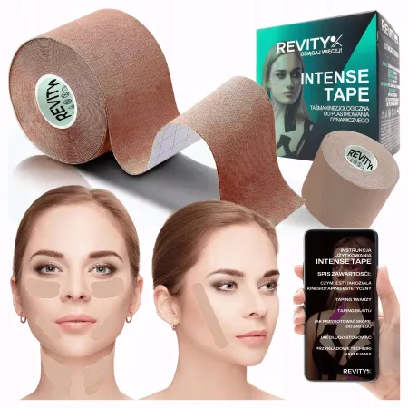 Taśma kinezjologiczna Intense, 5cm x 5m, beż