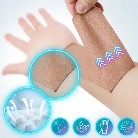 Taśma kinezjologiczna Recovery, 5cm x 5m, żółty