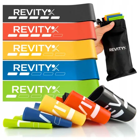 Gumy oporowe do ćwiczeń Mini Bands, 5 szt. 5-25