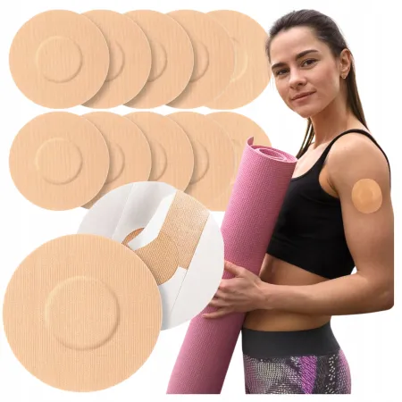 Plaster Protection Tape, jasny beż, 10 szt.