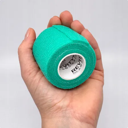 Bandaż kohezyjny elastyczny, zielony, 4.5m x 5cm